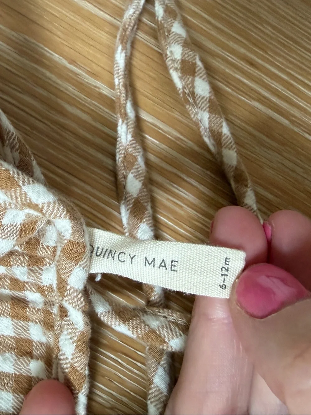 Quincy Mae • Gingham Bonnet